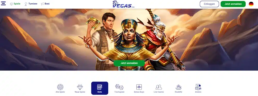 BluVegas Casino - Starscream Casinos Gallery