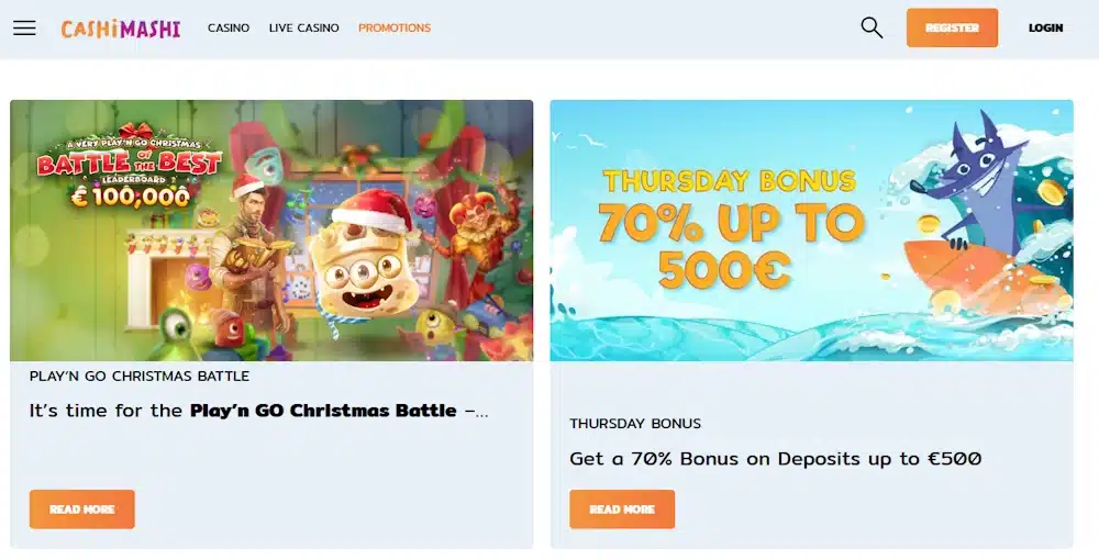 Cashimashi Casino - Starscream Casinos Gallery