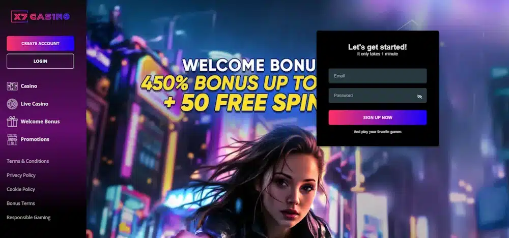 X7 Casino - Starscream Casinos Gallery